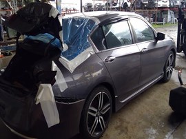 2017 HONDA ACCORD SPORT, GRAY, 2.4, AT,  A25212